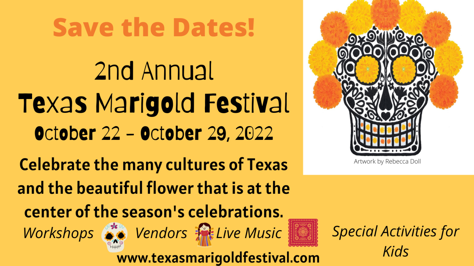 Texas Marigold Festival Visit Blanco