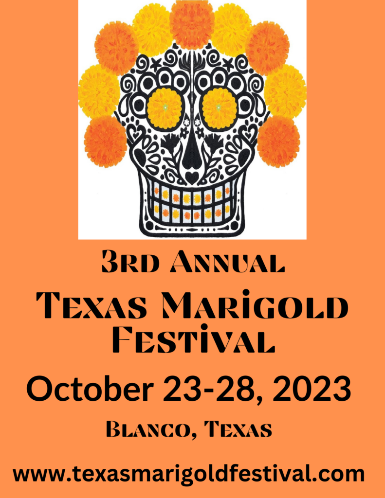 3rd Annual Texas Marigold Festival Market Visit Blanco