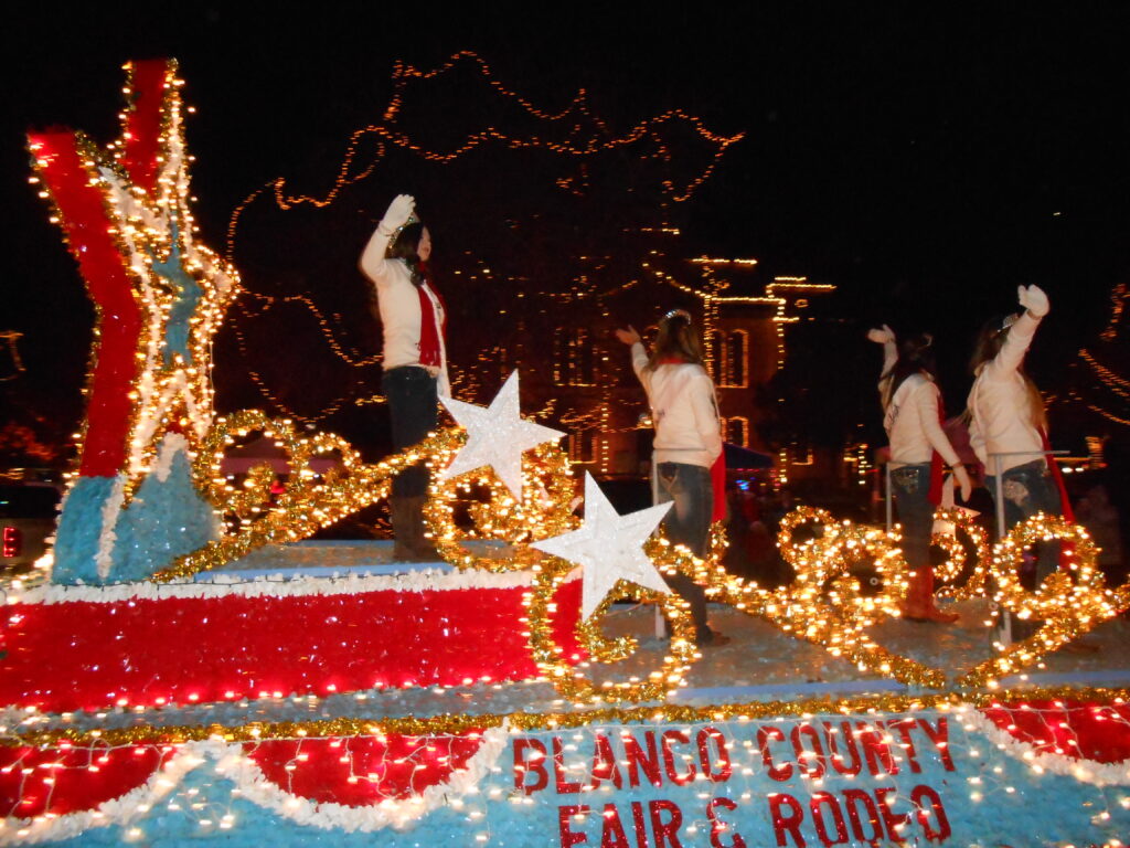 Blanco's Annual Lighted Holiday Parade